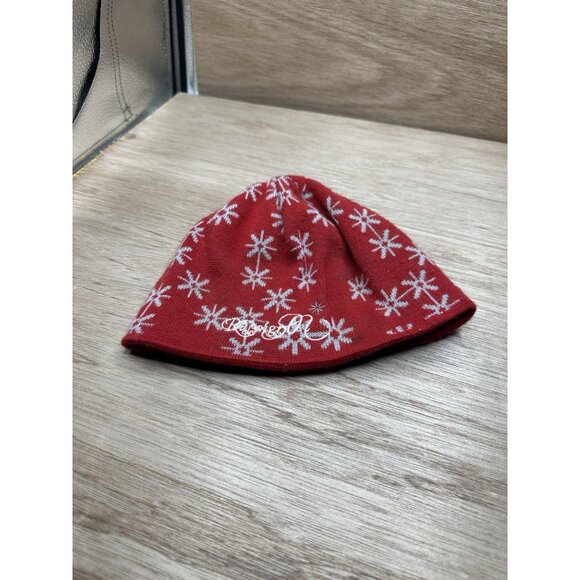 Rossignol Red Snowflake Vintage Beanie - Picture 2 of 2